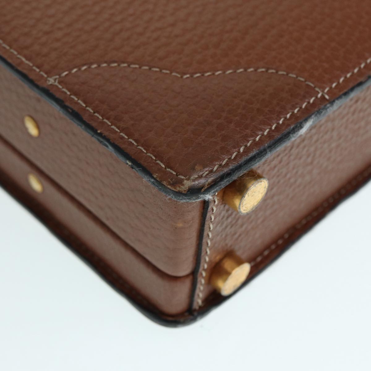 Loewe Brown Leather Travel Bag (Pre-Owned)