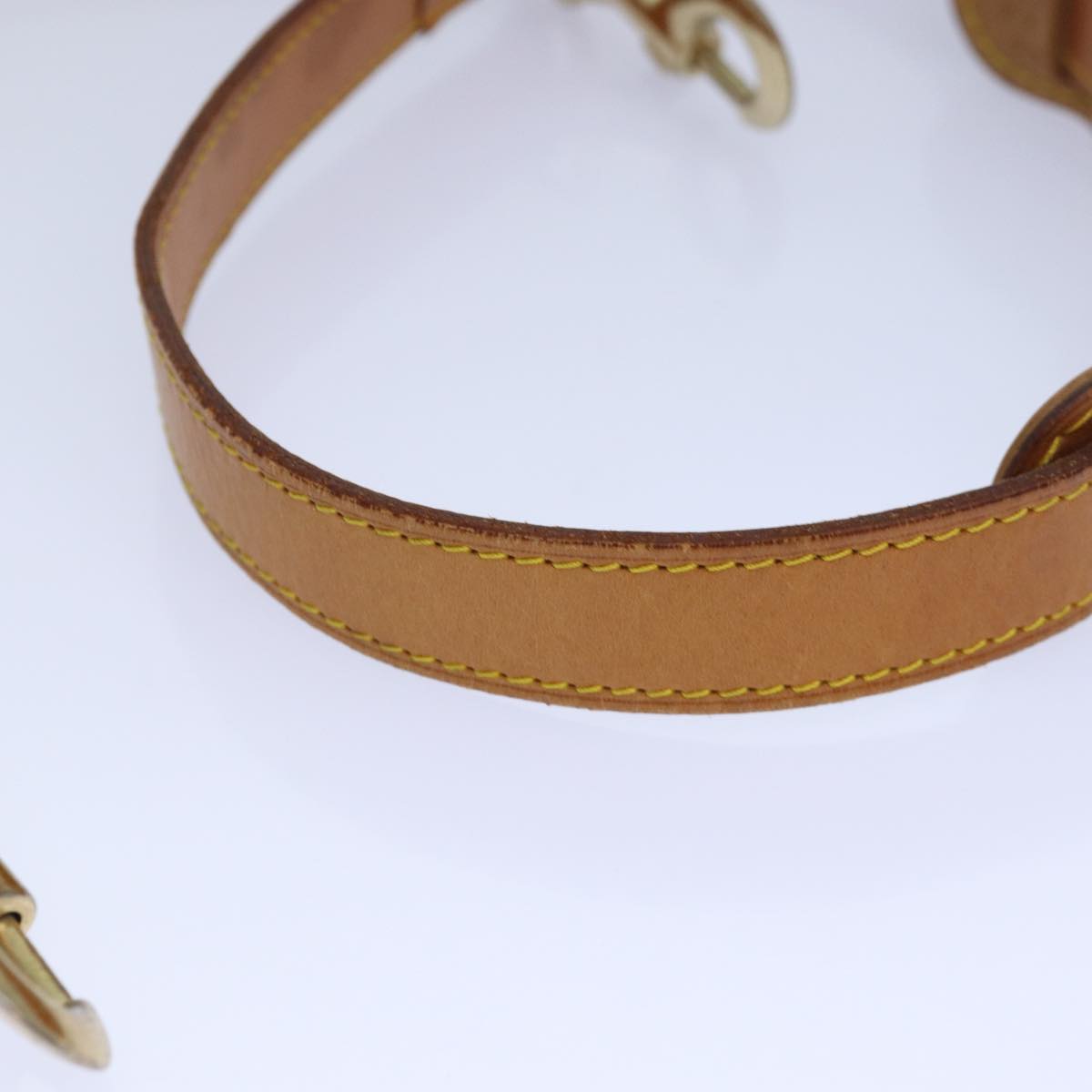 Louis Vuitton Bandoulière De Sac Beige Leather Bag Jewelry (Pre-Owned)