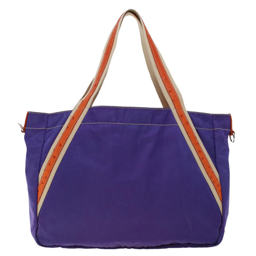 Prada Purple Synthetic Tote Bag (Pre-Owned)