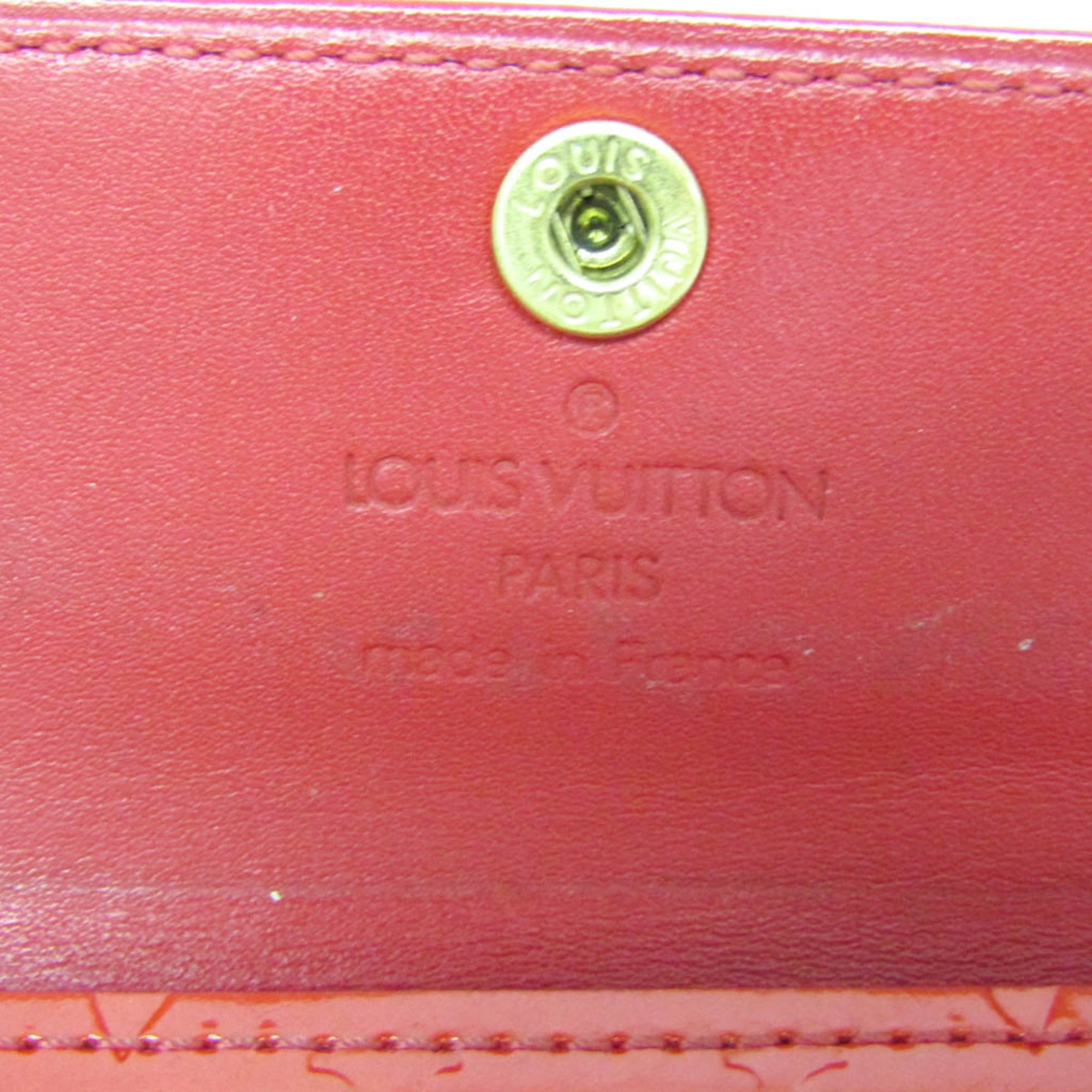Louis Vuitton Ludlow Vernis Red Patent_Leather Wallets Accessory (Pre-Owned)
