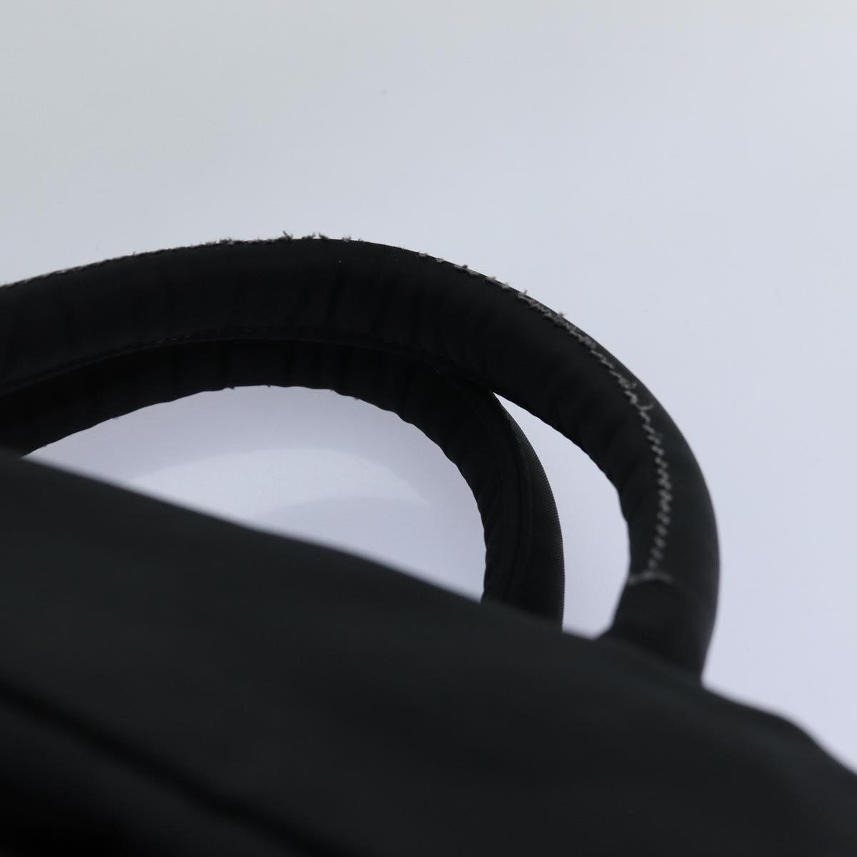 Prada Tessuto Black Synthetic Handbag (Pre-Owned)