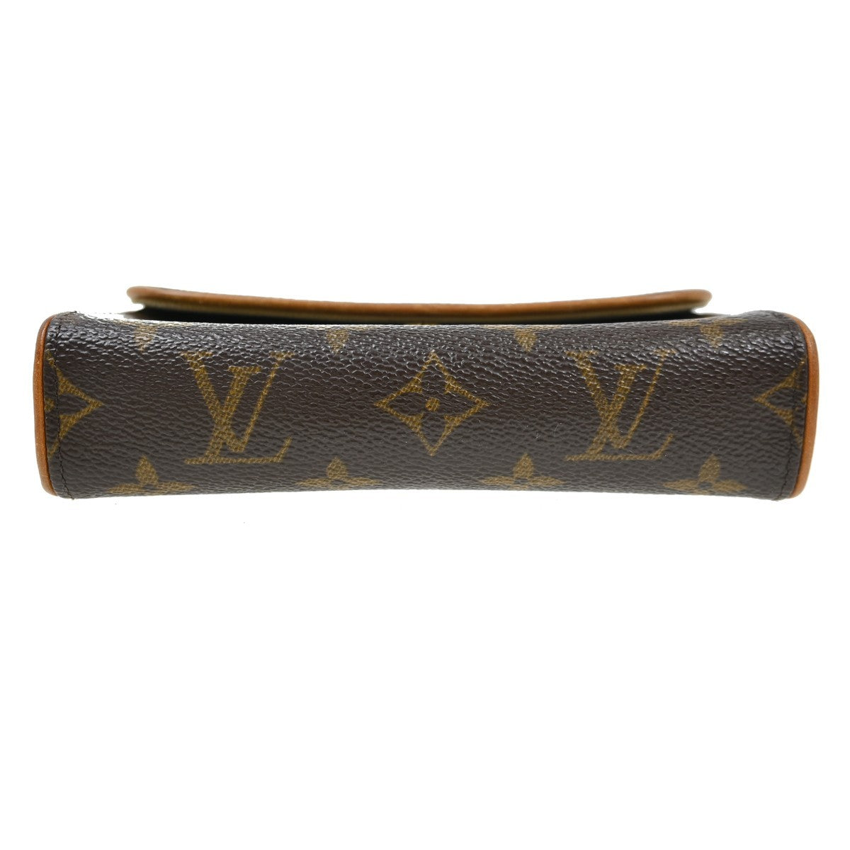 Louis Vuitton Florentine Waist Monogram Canvas Brown Canvas Clutche & Pouche Bag (Pre-Owned)