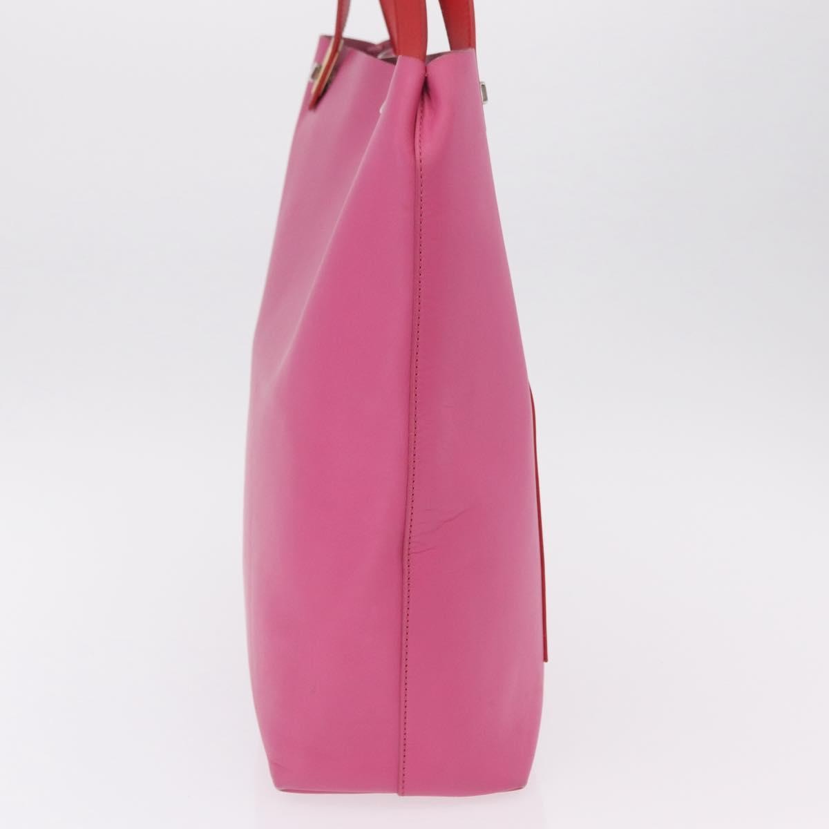 Balenciaga Vintage Tote Leather Pink Leather Tote Bag Bag (Pre-Owned)