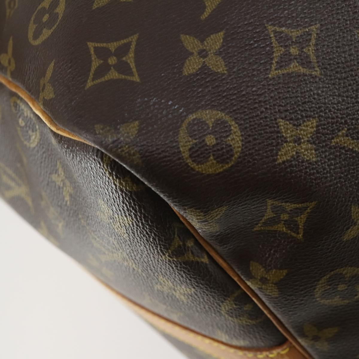 Louis Vuitton Keepall Bandouliere Monogram Canvas Brown Canvas Travel Bag Bag (Pre-Owned)