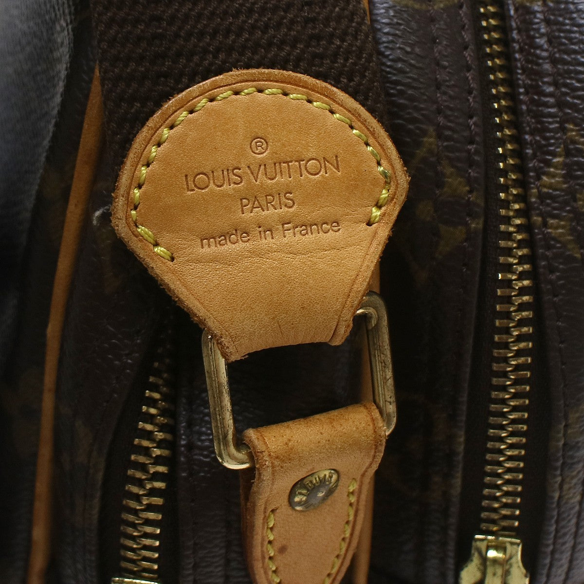 Louis Vuitton Reporter Monogram Canvas Brown Canvas Shoulder Bag Bag (Pre-Owned)