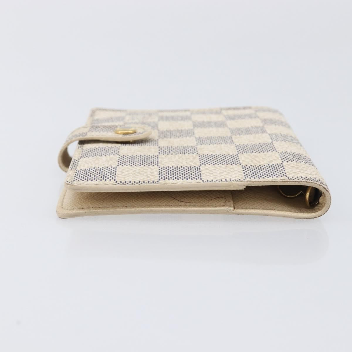 Louis Vuitton Ring Agenda Cover Damier Beige Canvas Briefcase Bag (Pre-Owned)