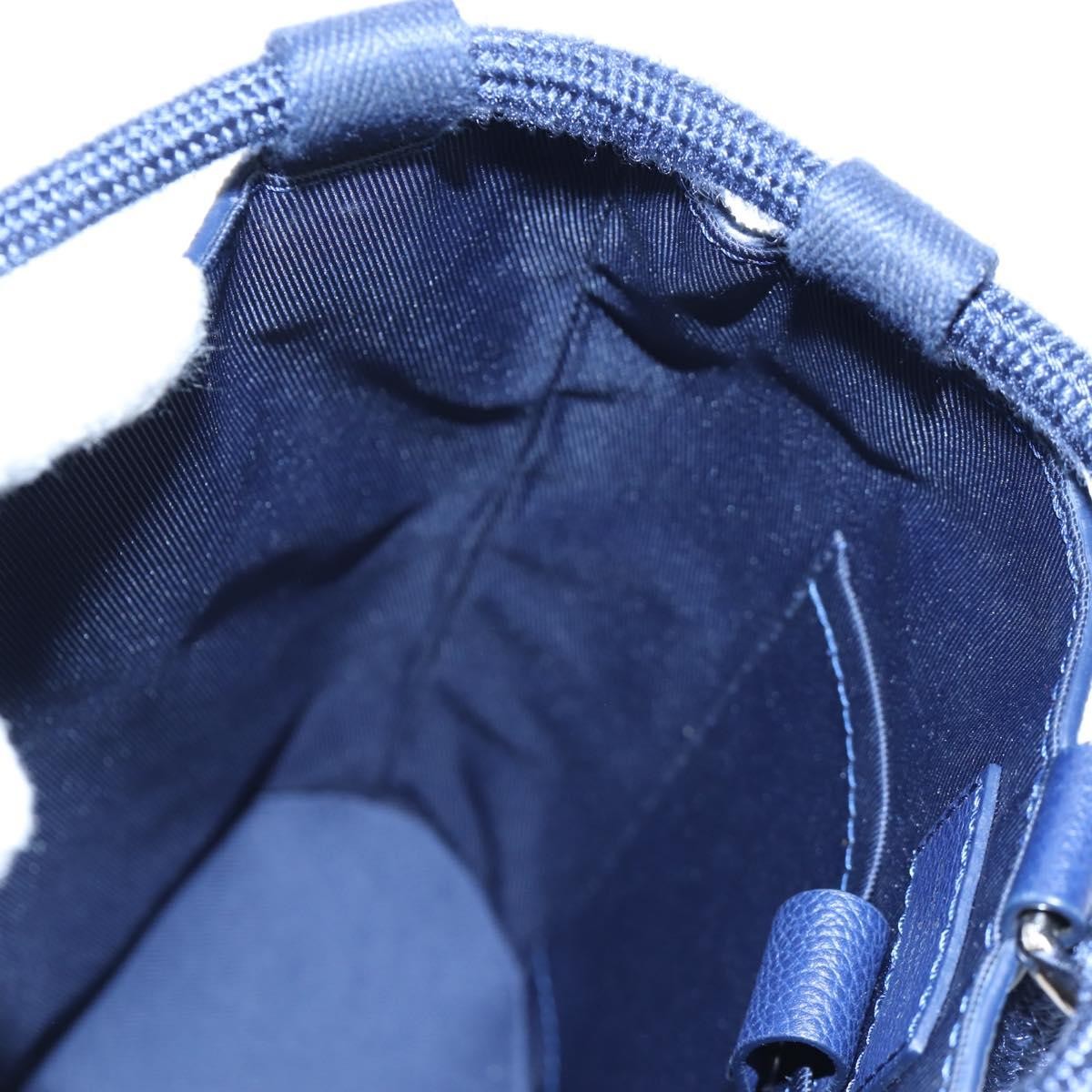 Louis Vuitton Randonnee Limited Edition Monogram Bandana Leather Blue Canvas Shoulder Bag Bag (Pre-Owned)