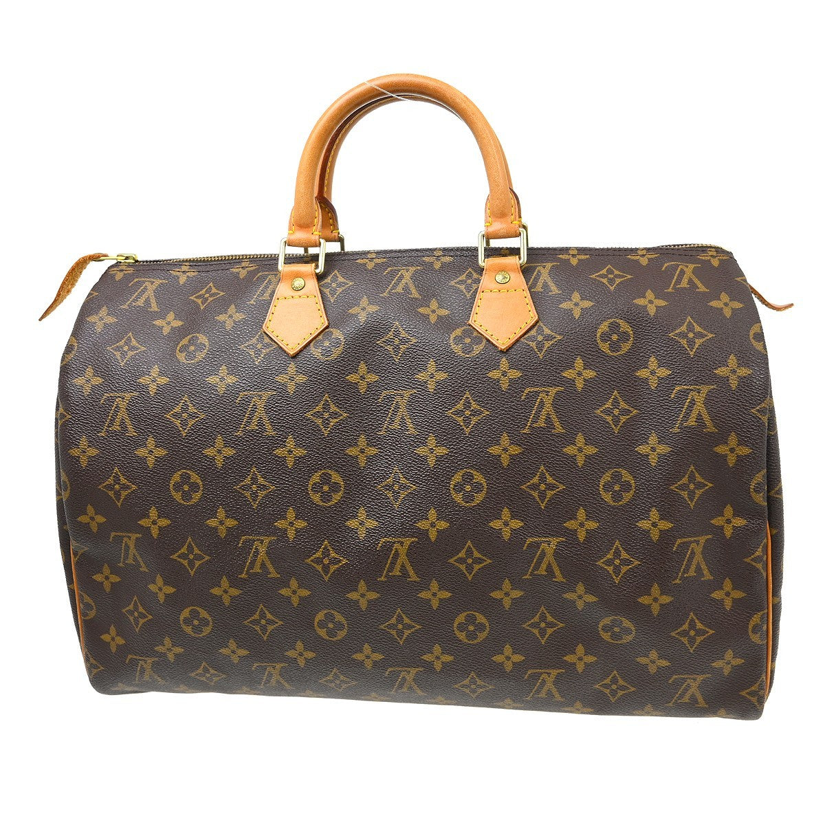 Louis Vuitton Speedy Monogram Canvas Brown Canvas Handbag (Pre-Owned)