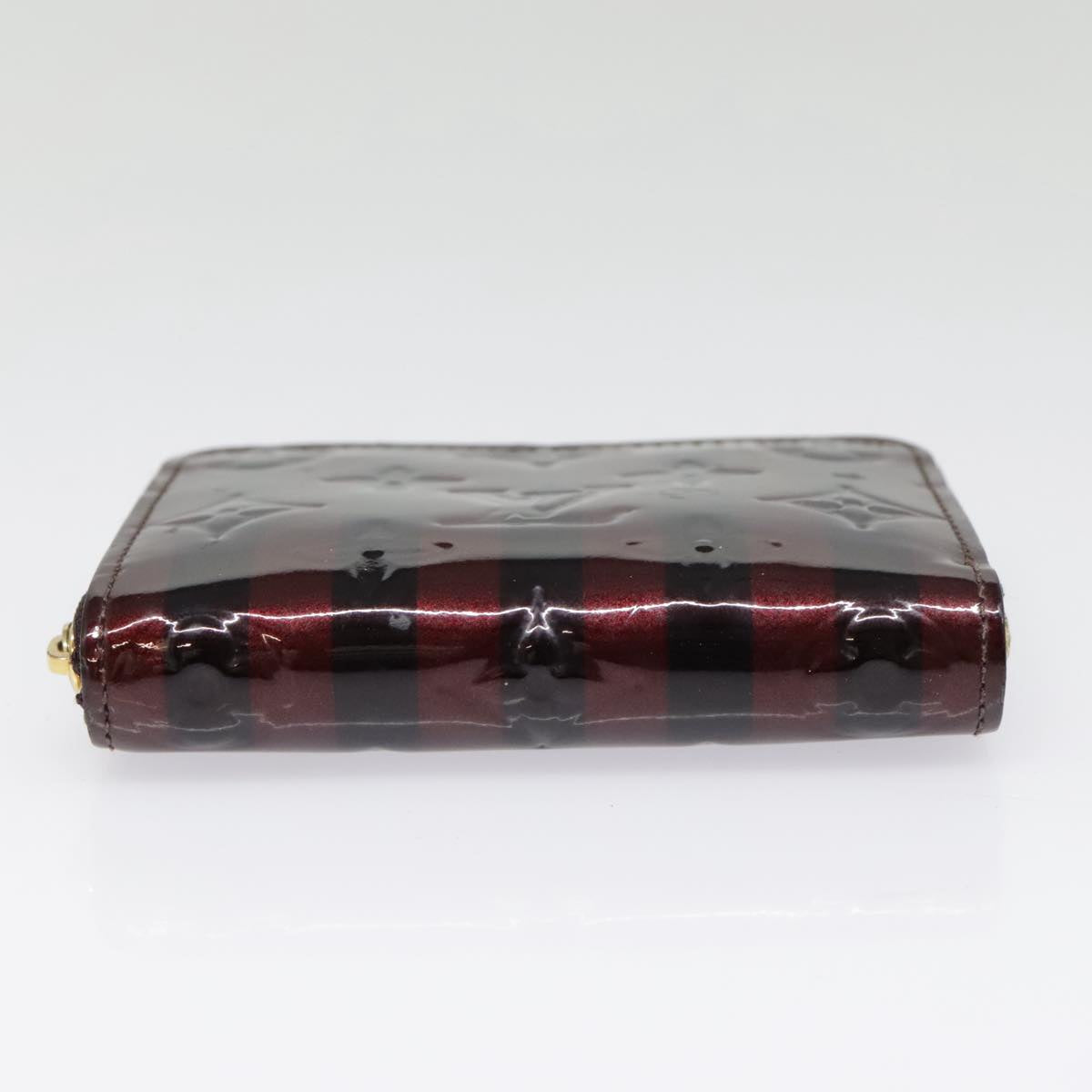 Louis Vuitton Zippy Coin Purse Burgundy Patent Leather Wallet  (Pre-Owned)