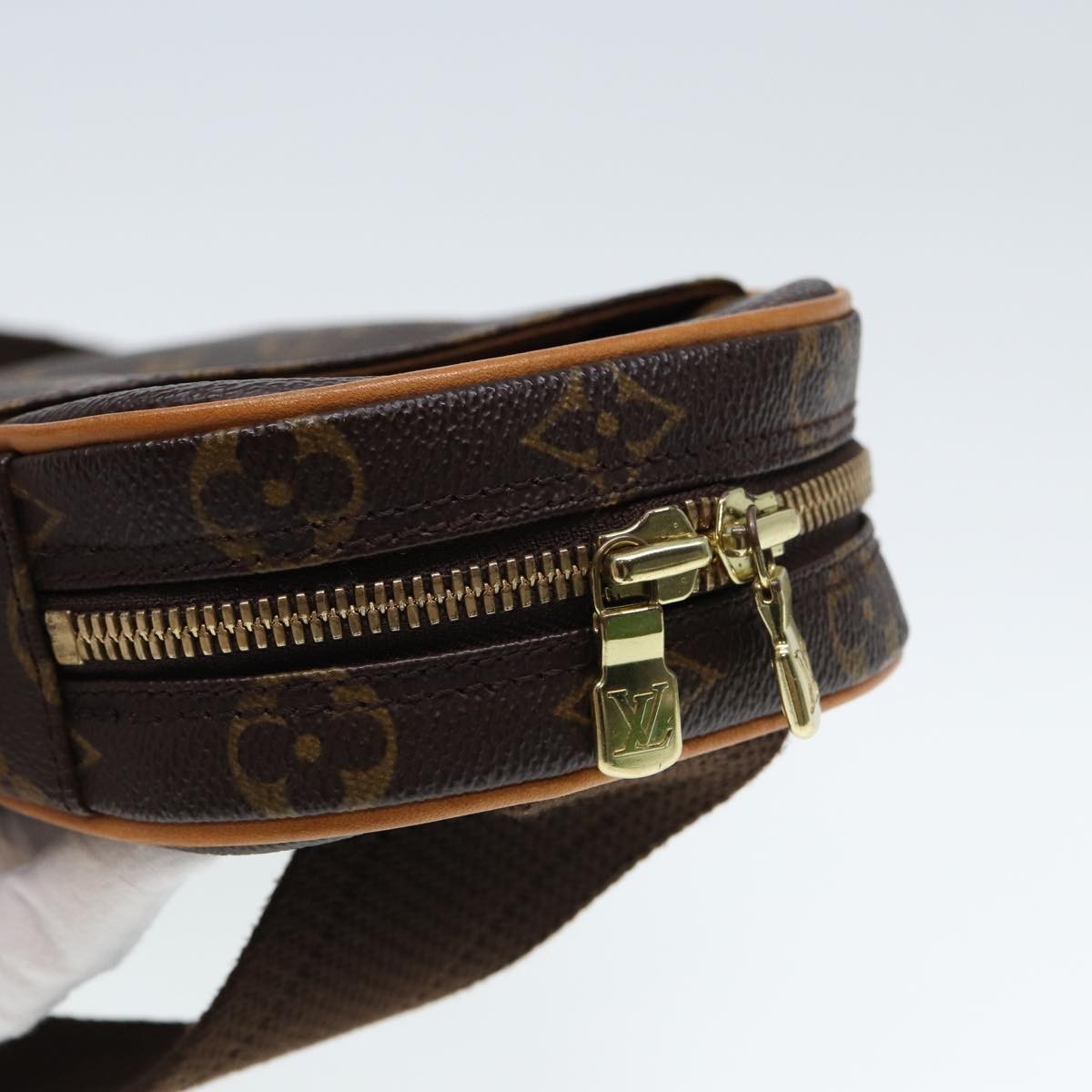 Louis Vuitton Pochette Gange Monogram Canvas Brown Canvas Clutche & Pouche Bag (Pre-Owned)