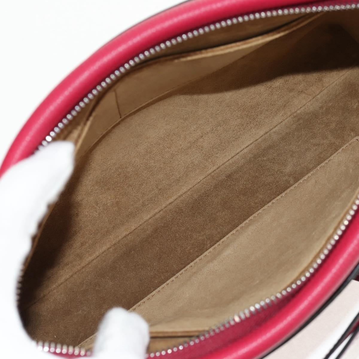 Loewe Missy Leather Red Leather Shoulder Bag Bag (Pre-Owned)