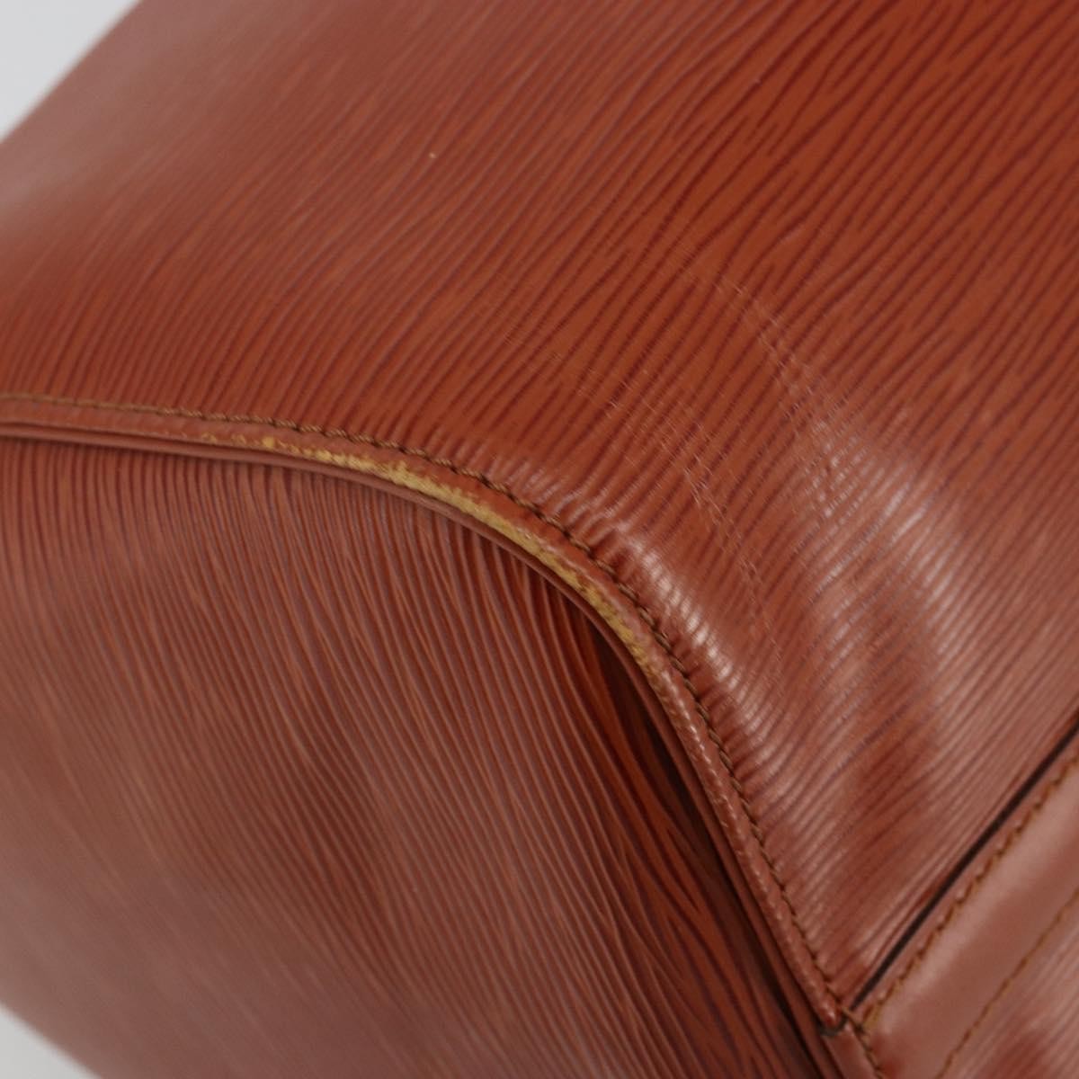 Louis Vuitton Speedy Epi Leather Brown Leather Handbag (Pre-Owned)