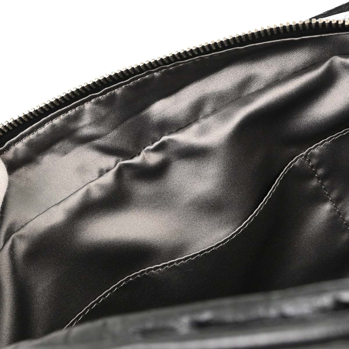 Chanel Twisted Bowling Glazed Calfskin Black Leather Shoulder Bag Bag (Pre-Owned)