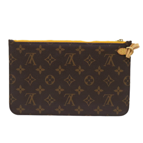 Louis Vuitton Pochette Brown Canvas Handbag (Pre-Owned)