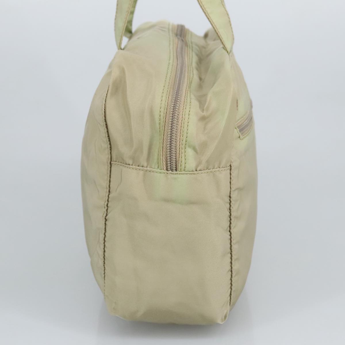 Prada Beige Synthetic Handbag (Pre-Owned)