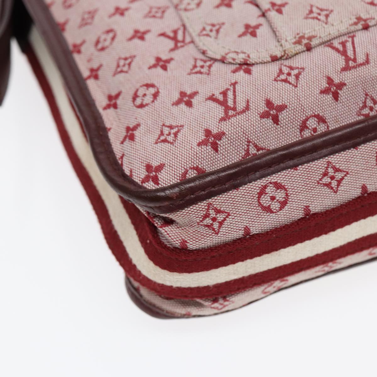 Louis Vuitton Besace Pink Canvas Shoulder Bag (Pre-Owned)