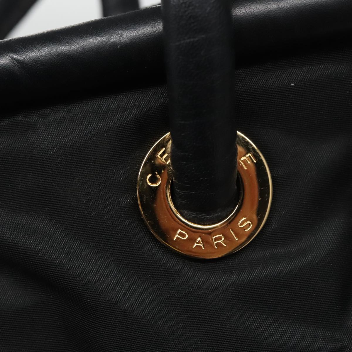 Céline Cabas Black Synthetic Tote Bag (Pre-Owned)