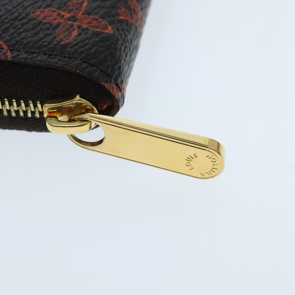 Louis Vuitton Coin Purse Brown Canvas Wallet  (Pre-Owned)