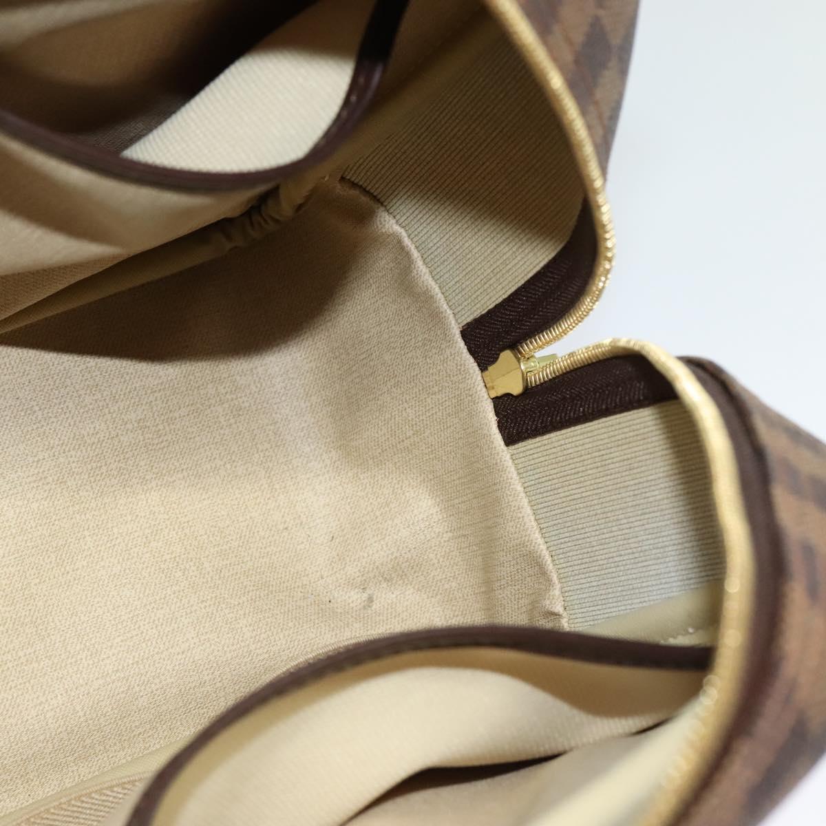 Louis Vuitton Deauville Brown Canvas Handbag (Pre-Owned)