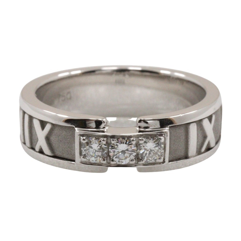 Tiffany & Co Atlas Silver Silver Ring Jewelry (Pre-Owned)