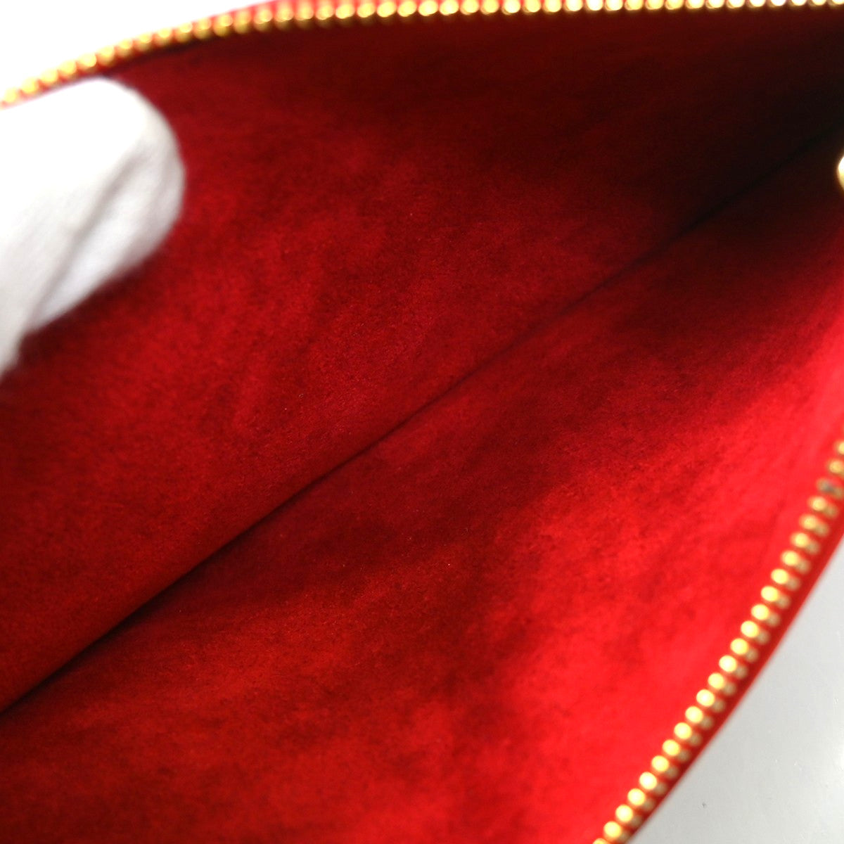 Louis Vuitton Vintage Sac D'epaule Handbag Epi Red Leather Shoulder Bag Bag (Pre-Owned)
