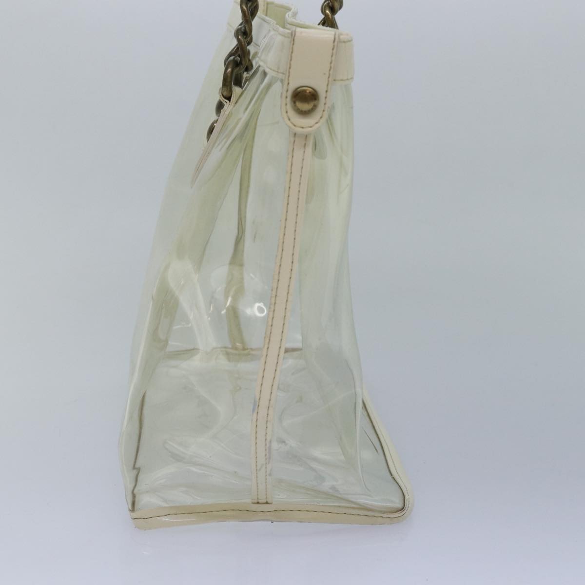 Burberry Transparent Vinyl Shoulder Bag (Pre-Owned)