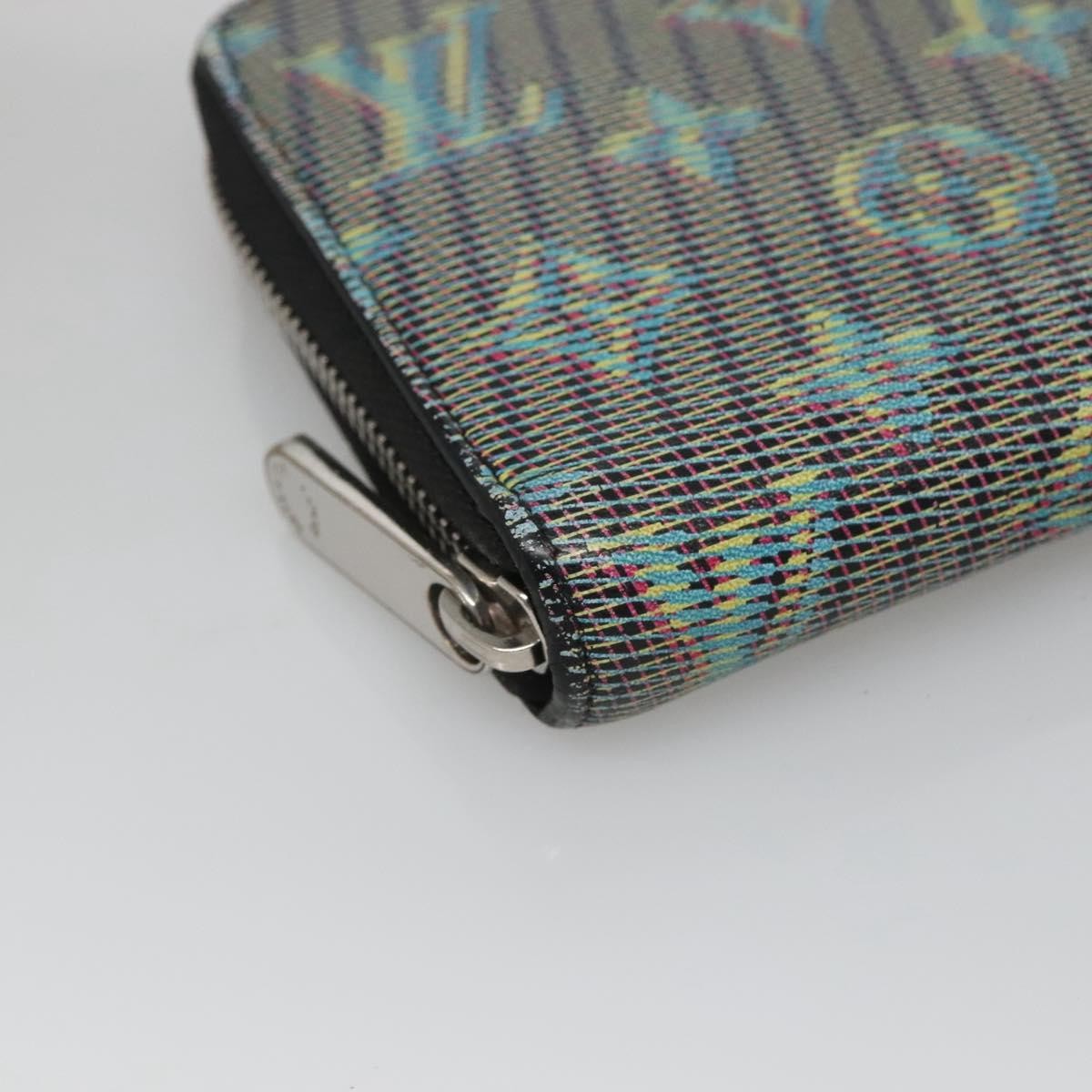 Louis Vuitton Zippy Wallet Nm Monogram Canvas Green Canvas Wallets Accessory (Pre-Owned)