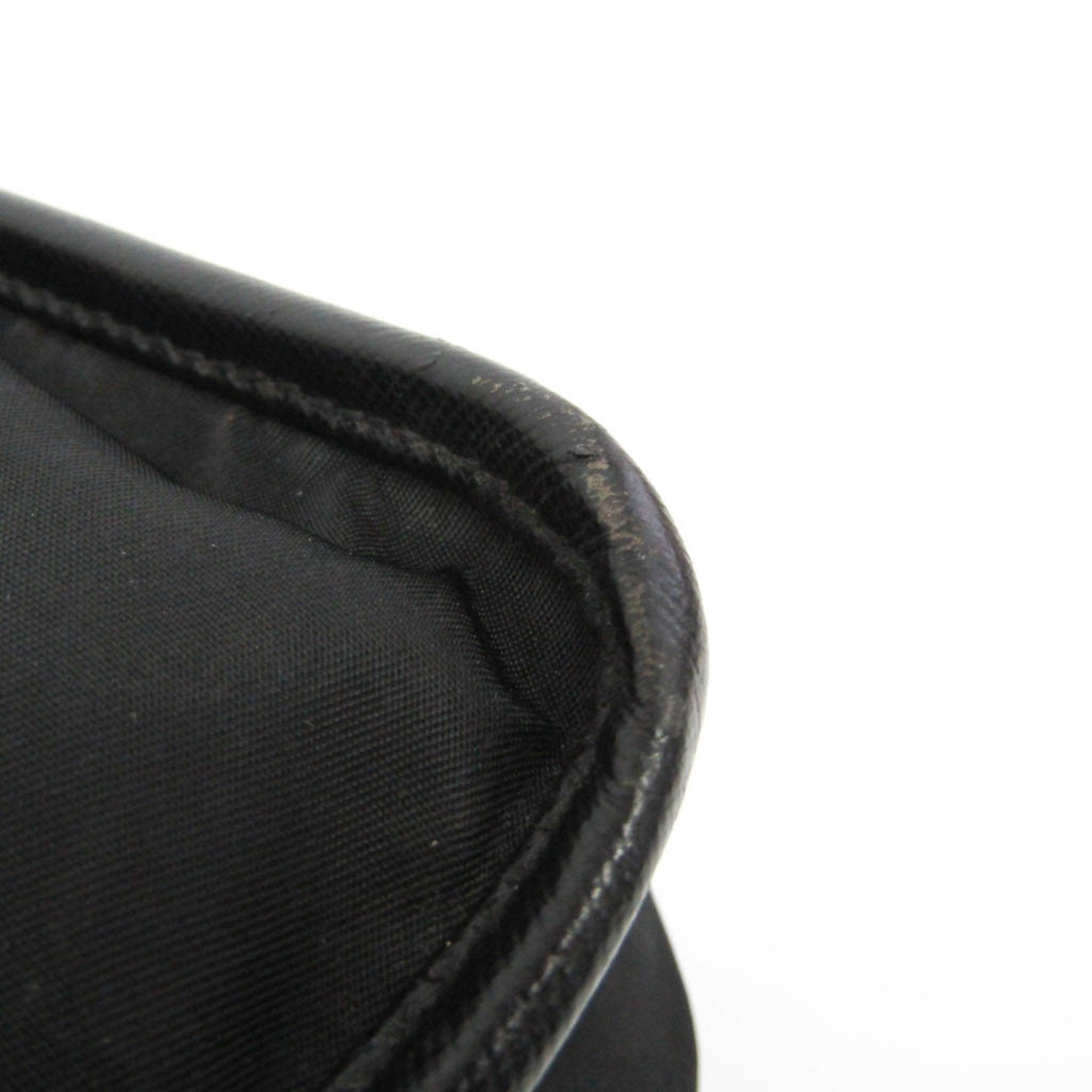 Prada Black Synthetic Shoulder Bag (Pre-Owned)