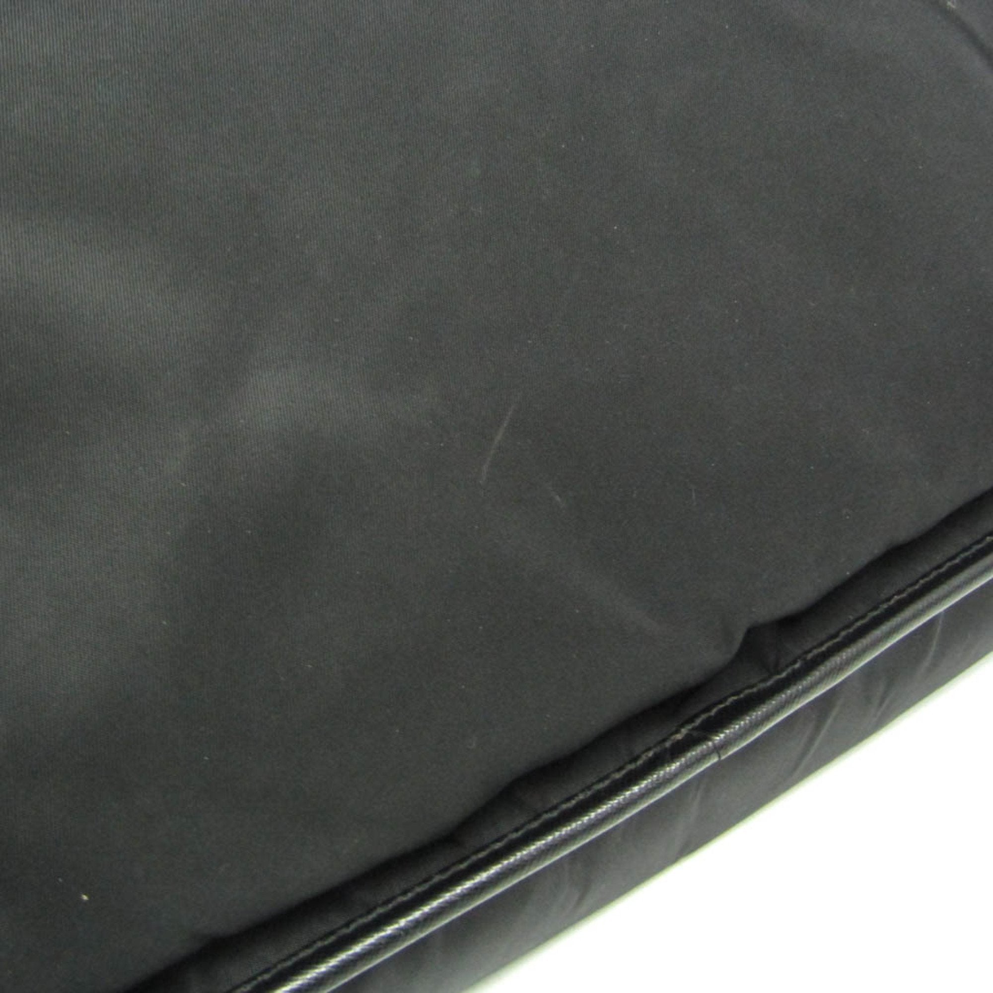 Prada Black Synthetic Shoulder Bag (Pre-Owned)