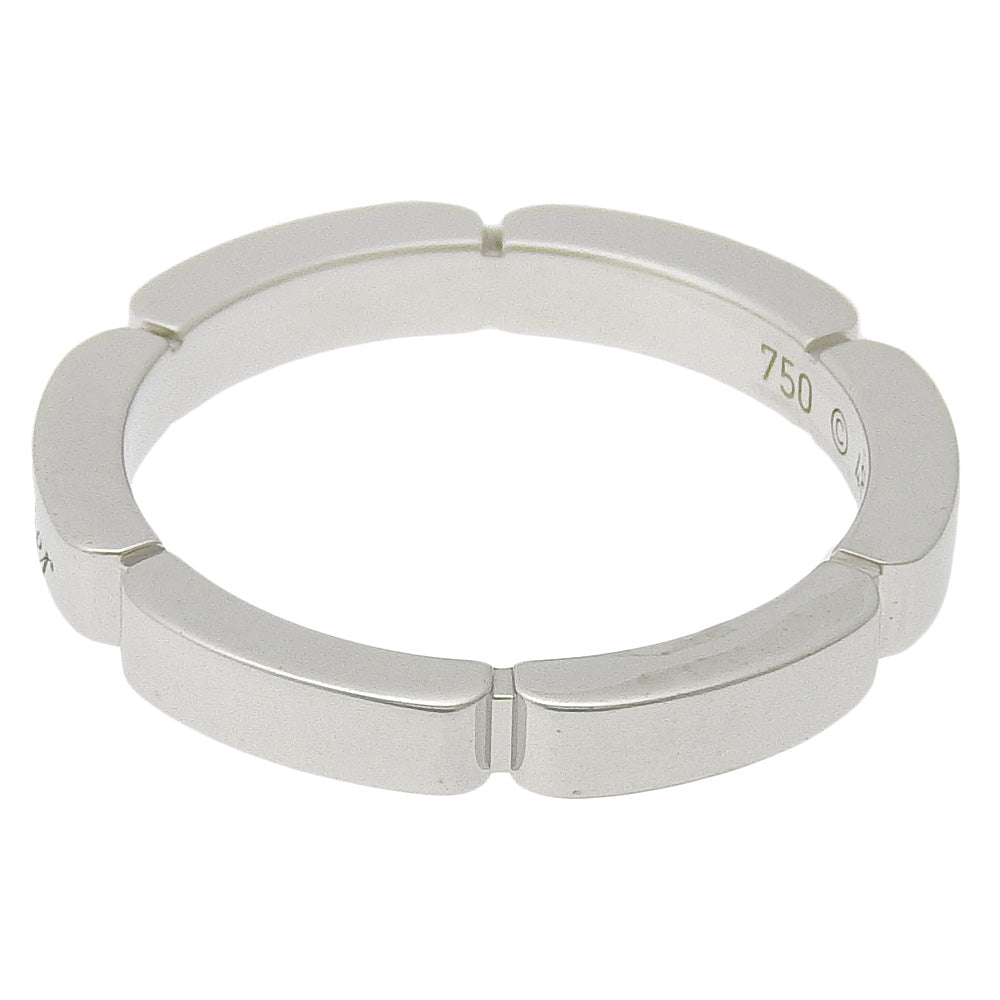 Cartier Maillon Panthère Gold White Gold Ring Jewelry (Pre-Owned)