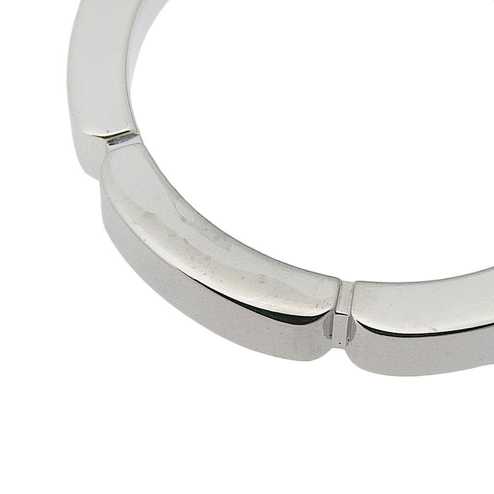 Cartier Maillon Panthère Gold White Gold Ring Jewelry (Pre-Owned)