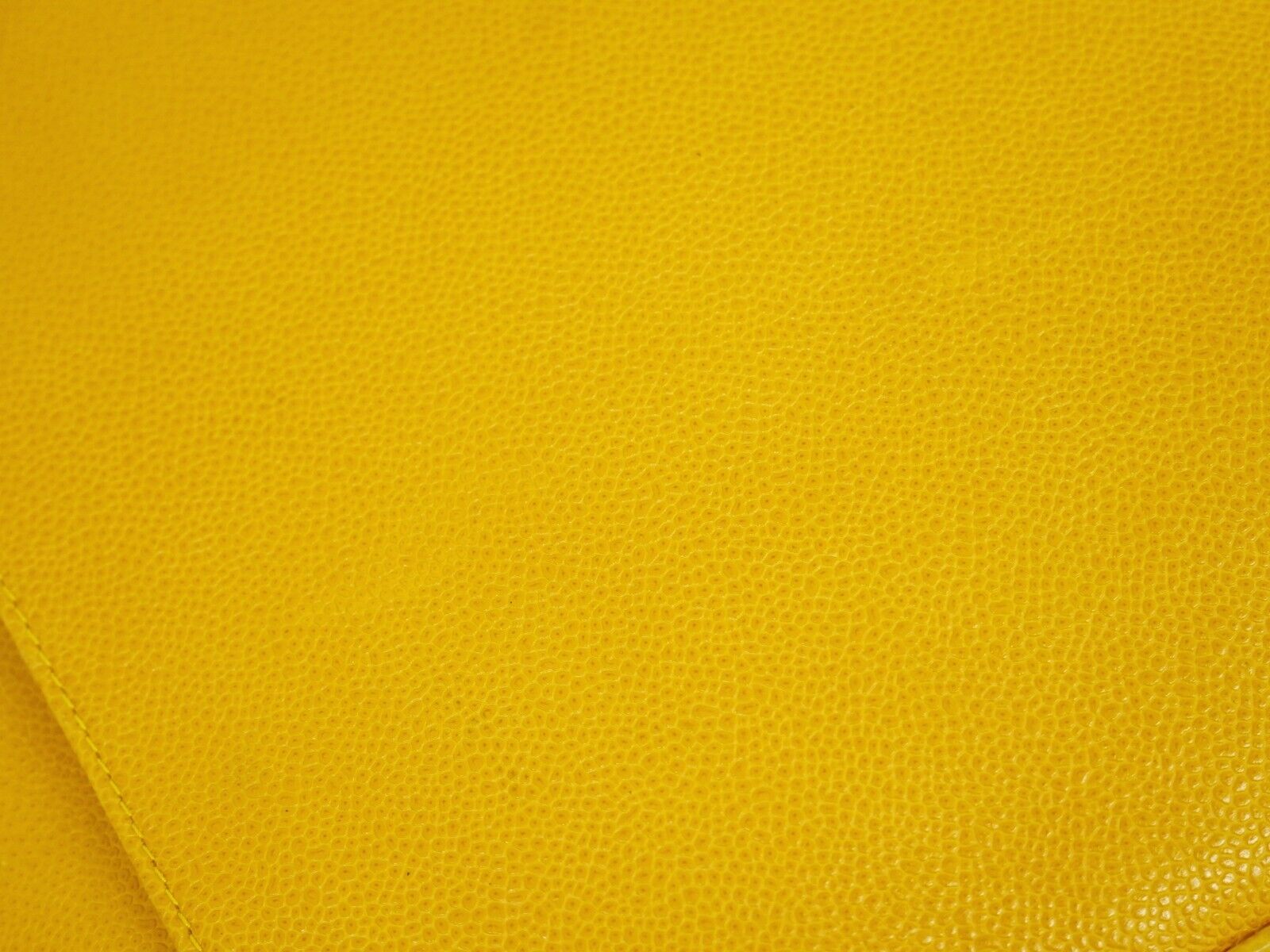 Chanel Triple Coco Yellow Leather Tote Bag (Pre-Owned)