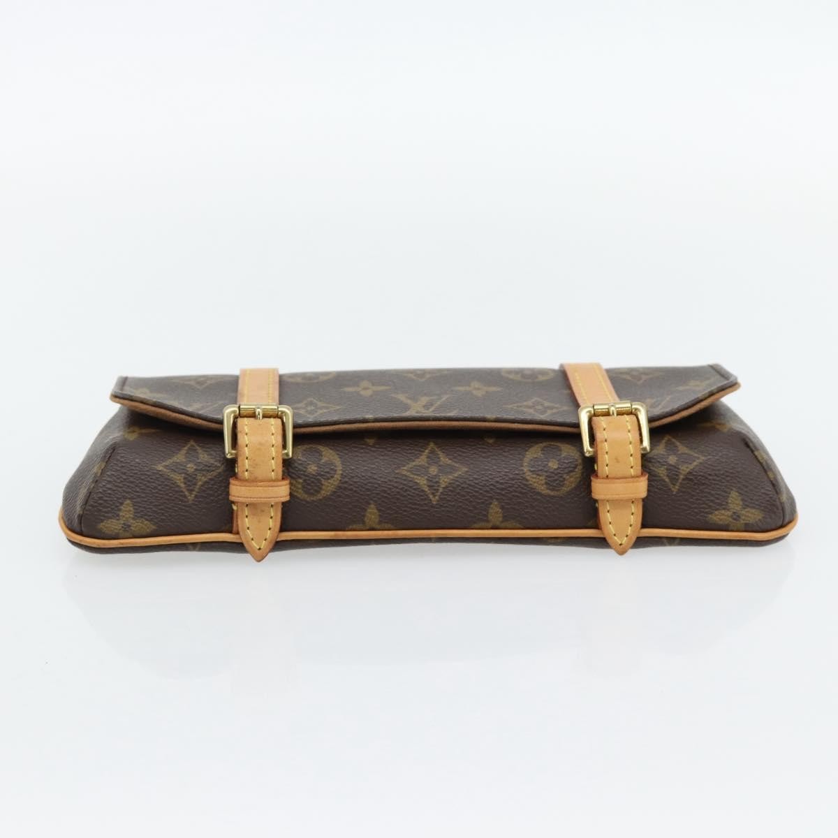 Louis Vuitton Marelle Waist Monogram Canvas Brown Canvas Clutche & Pouche Bag (Pre-Owned)