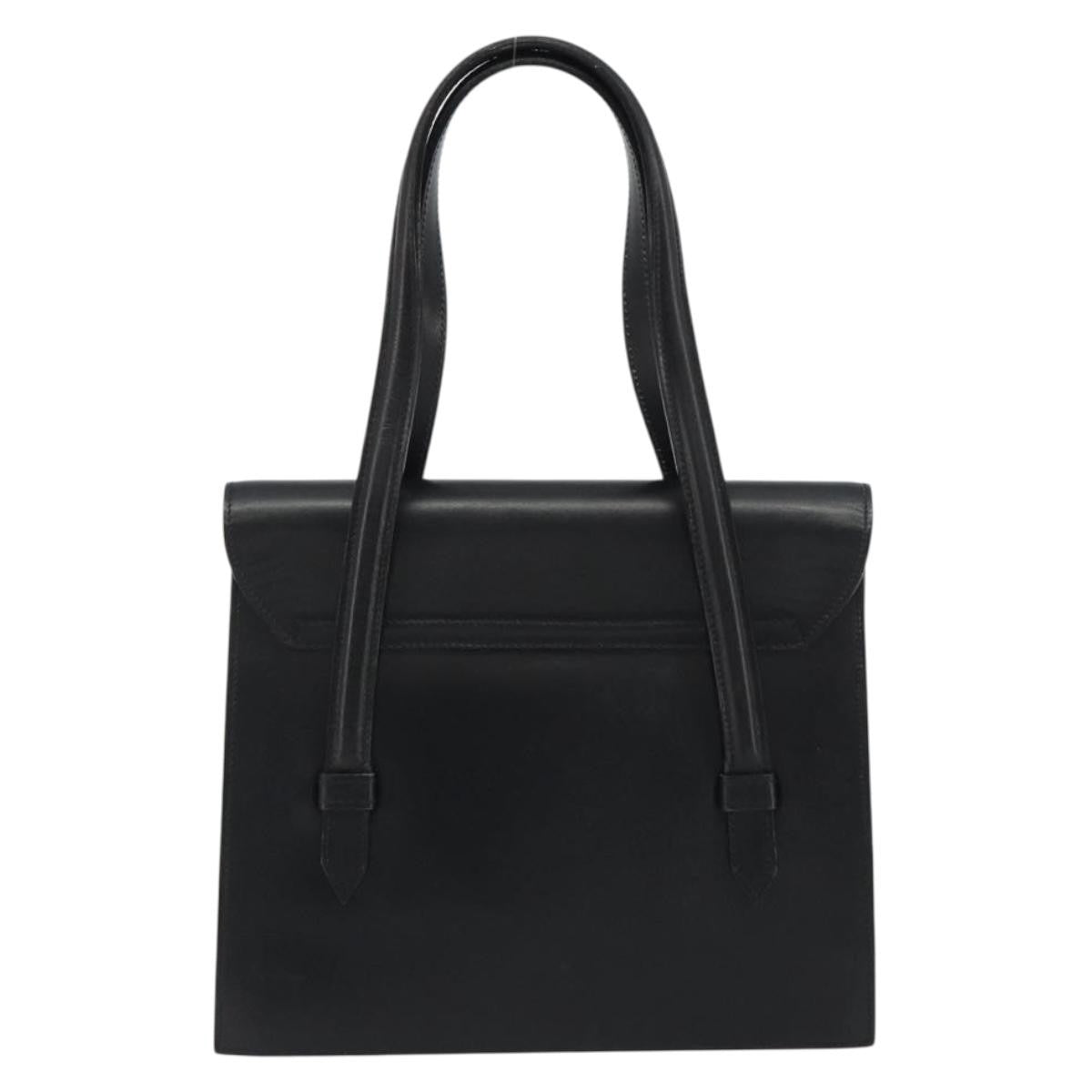 Celine Handbag Leather Black Leather Handbag (Pre-Owned)