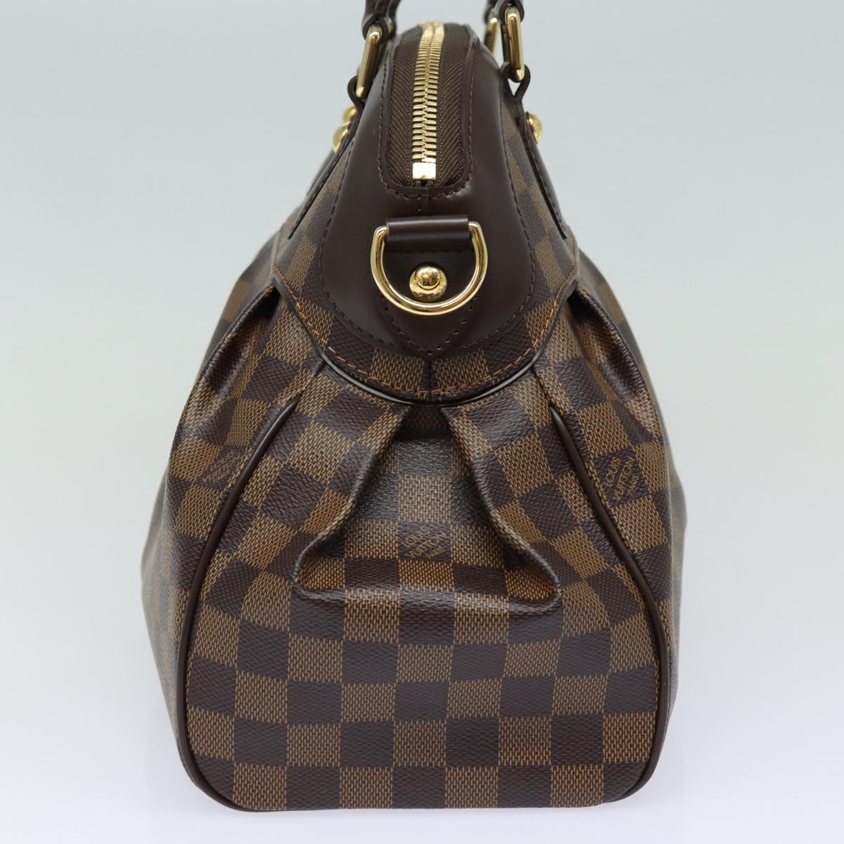 Louis Vuitton Trevi Brown Canvas Handbag (Pre-Owned)