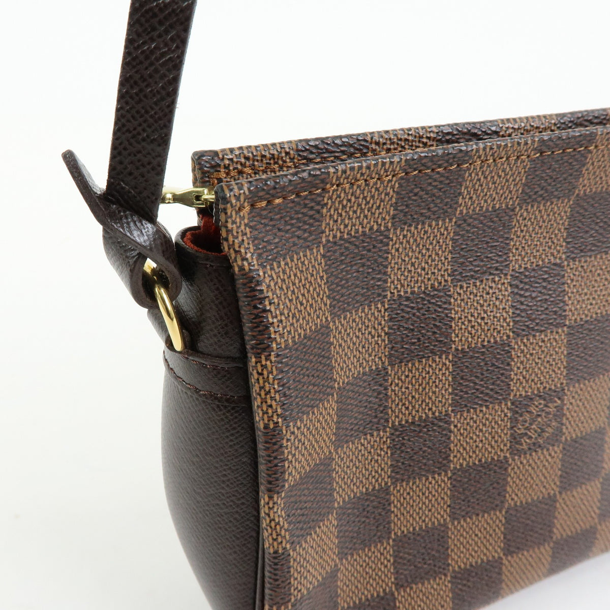 Louis Vuitton Trousse Make Up Damier Brown Canvas Clutche & Pouche Bag (Pre-Owned)