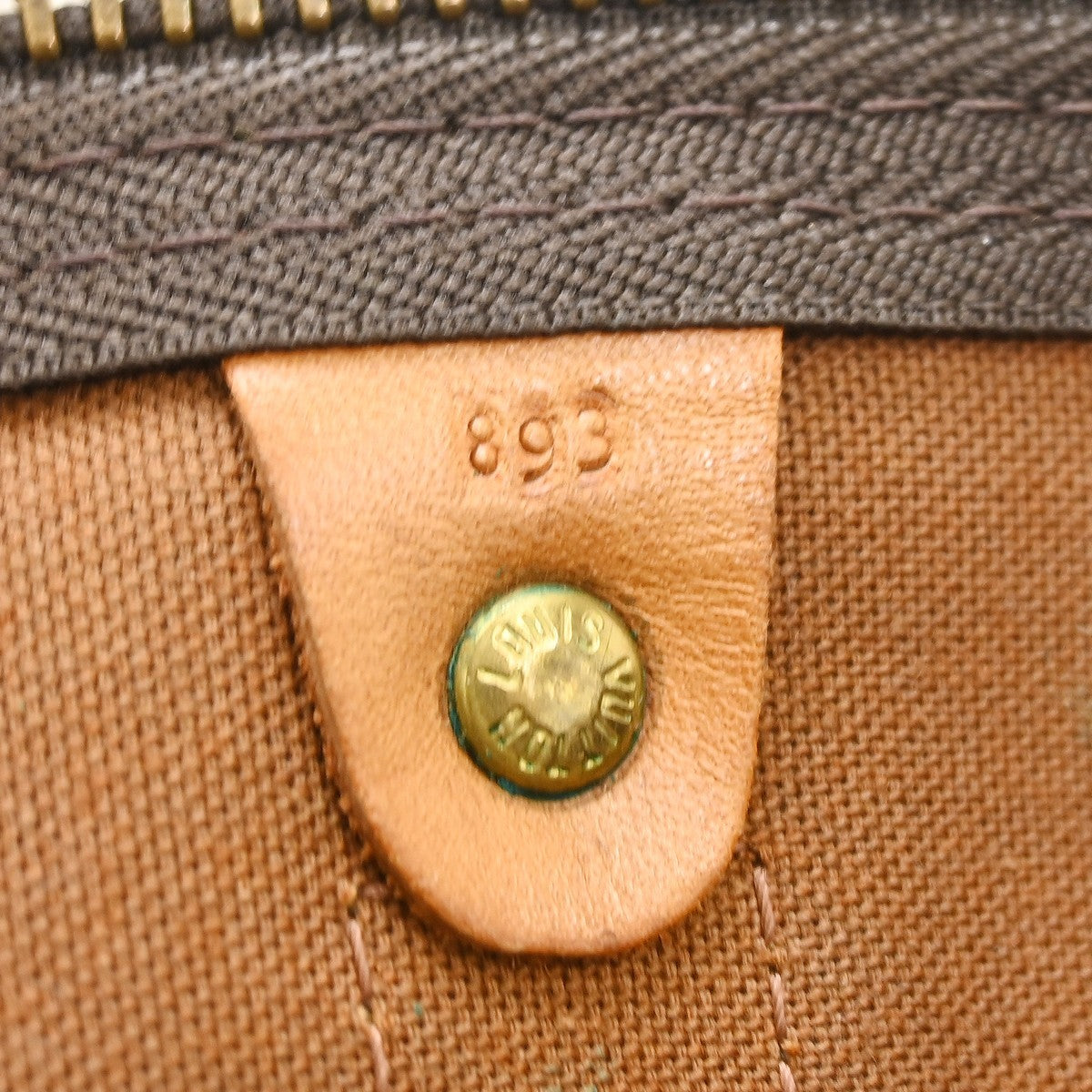 Louis Vuitton Keepall Monogram Canvas Brown Canvas Travel Bag Bag (Pre-Owned)