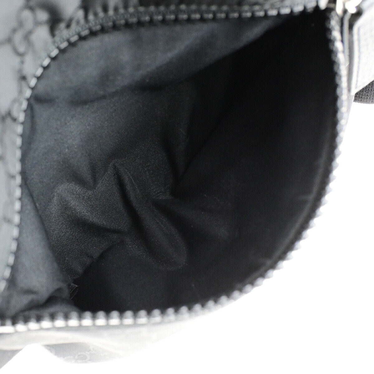 Gucci Sherry Black Synthetic Backpack Bag (Pre-Owned)
