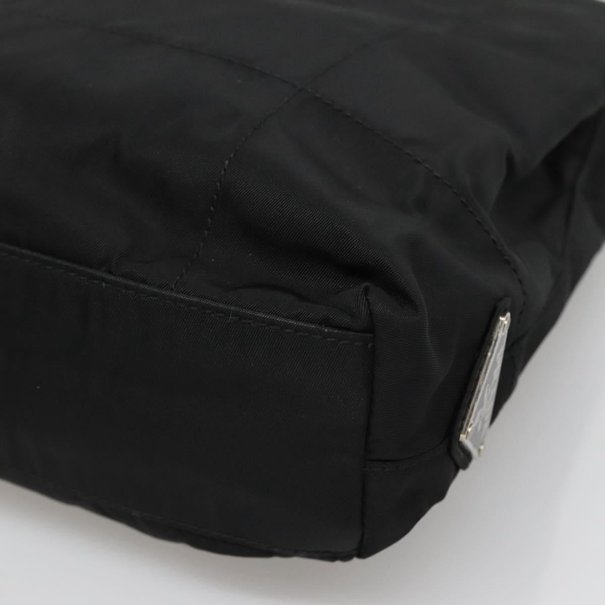 Prada Vintage Tessuto Black Nylon Handbag (Pre-Owned)