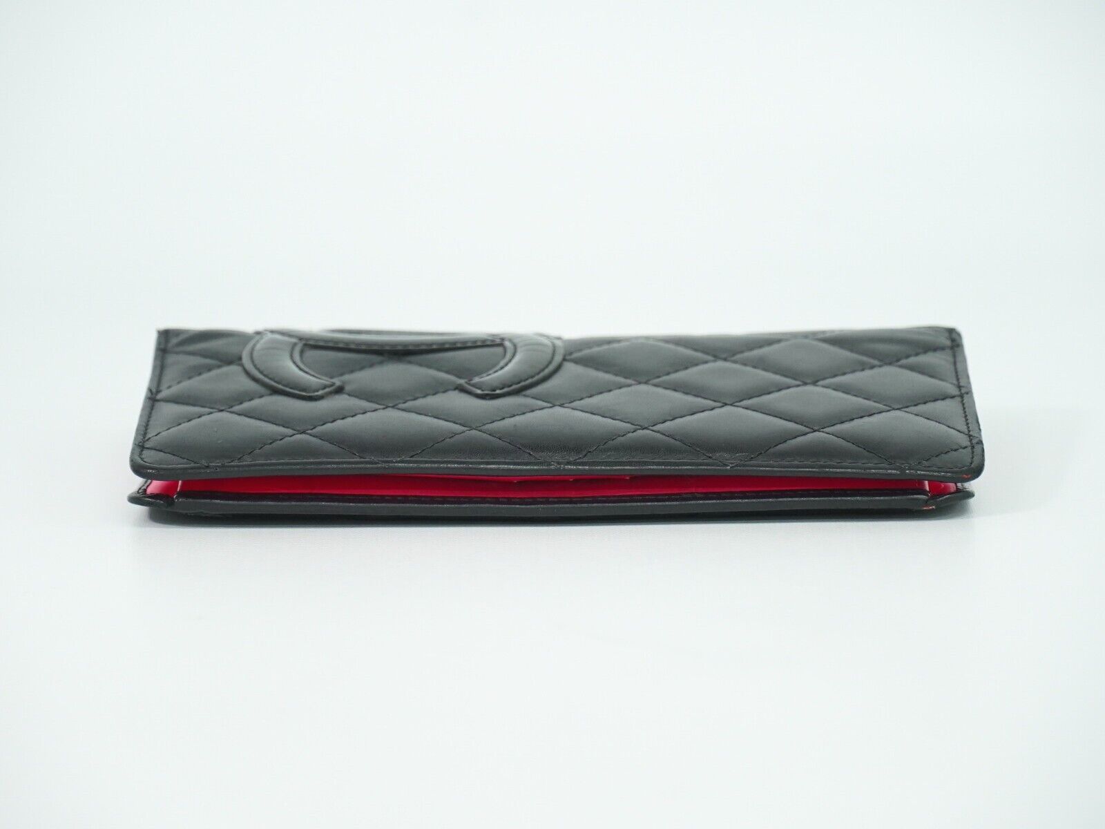 Chanel Black Leather Wallet  (Pre-Owned)