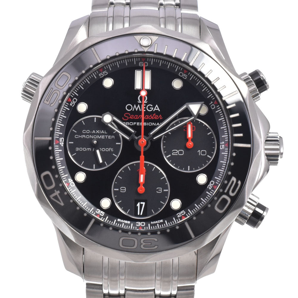 Omega Seamaster Diver 300M Chronometer Chronograph Automatic Stainless Steel Watch (Pre-Owned)
