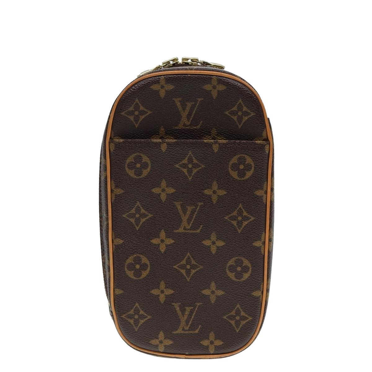 Louis Vuitton Pochette Gange Monogram Canvas Brown Canvas Clutche & Pouche Bag (Pre-Owned)