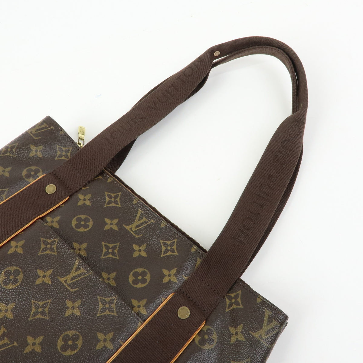 Louis Vuitton Cabas Beaubourg Monogram Canvas Brown Canvas Tote Bag Bag (Pre-Owned)