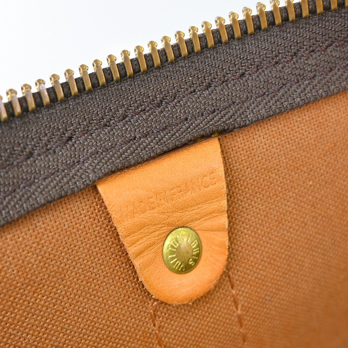 Louis Vuitton Keepall Monogram Canvas Brown Canvas Travel Bag Bag (Pre-Owned)