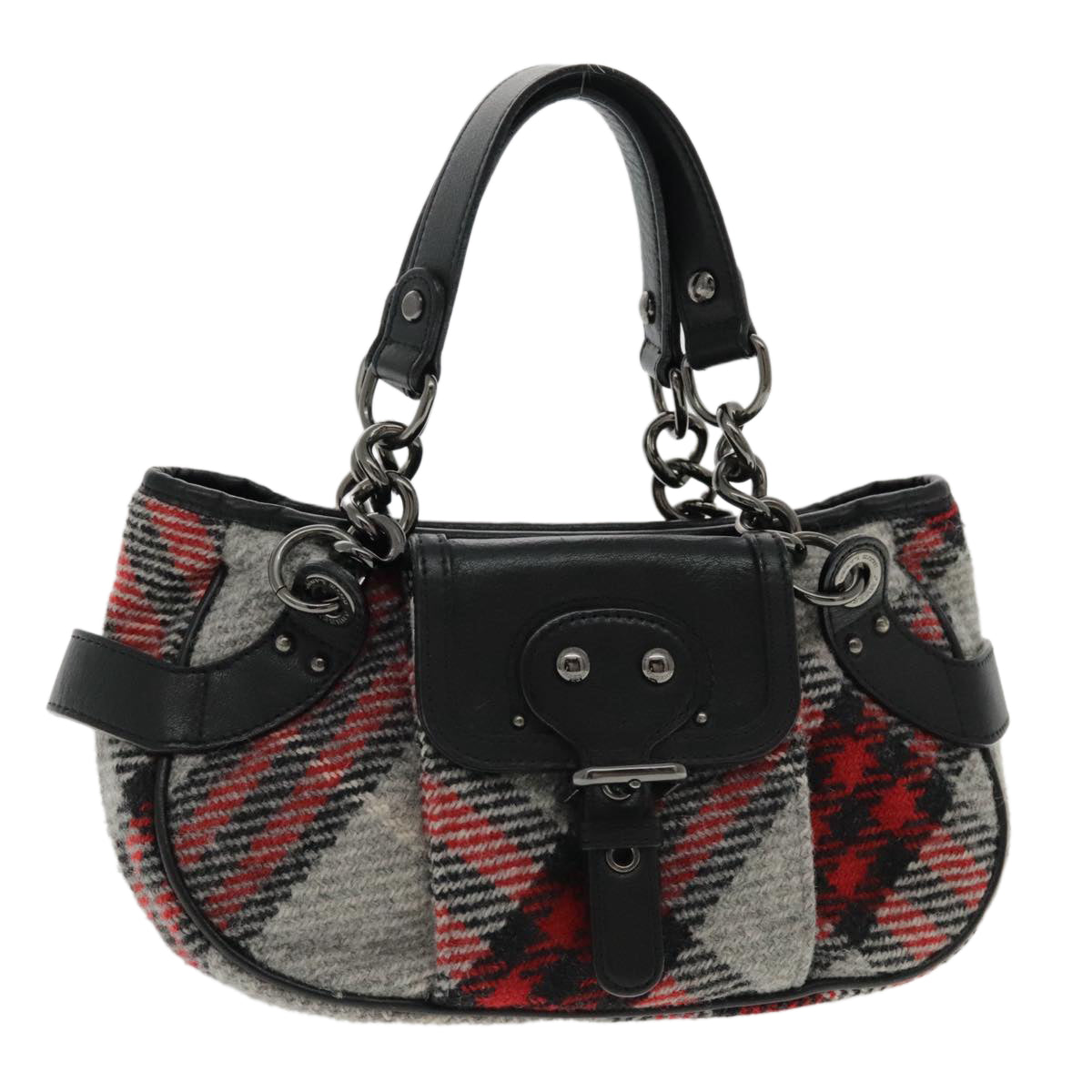 Burberry Blue Label Multicolour Wool Handbag (Pre-Owned)