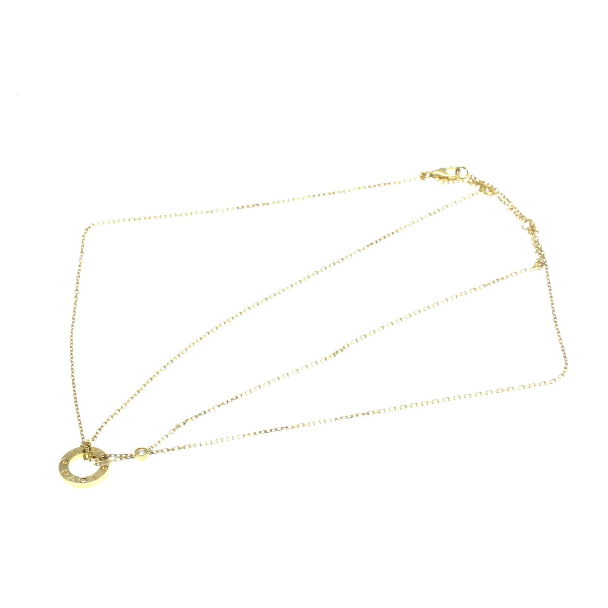 Cartier Gold Yellow Gold Necklace Jewelry (Pre-Owned)