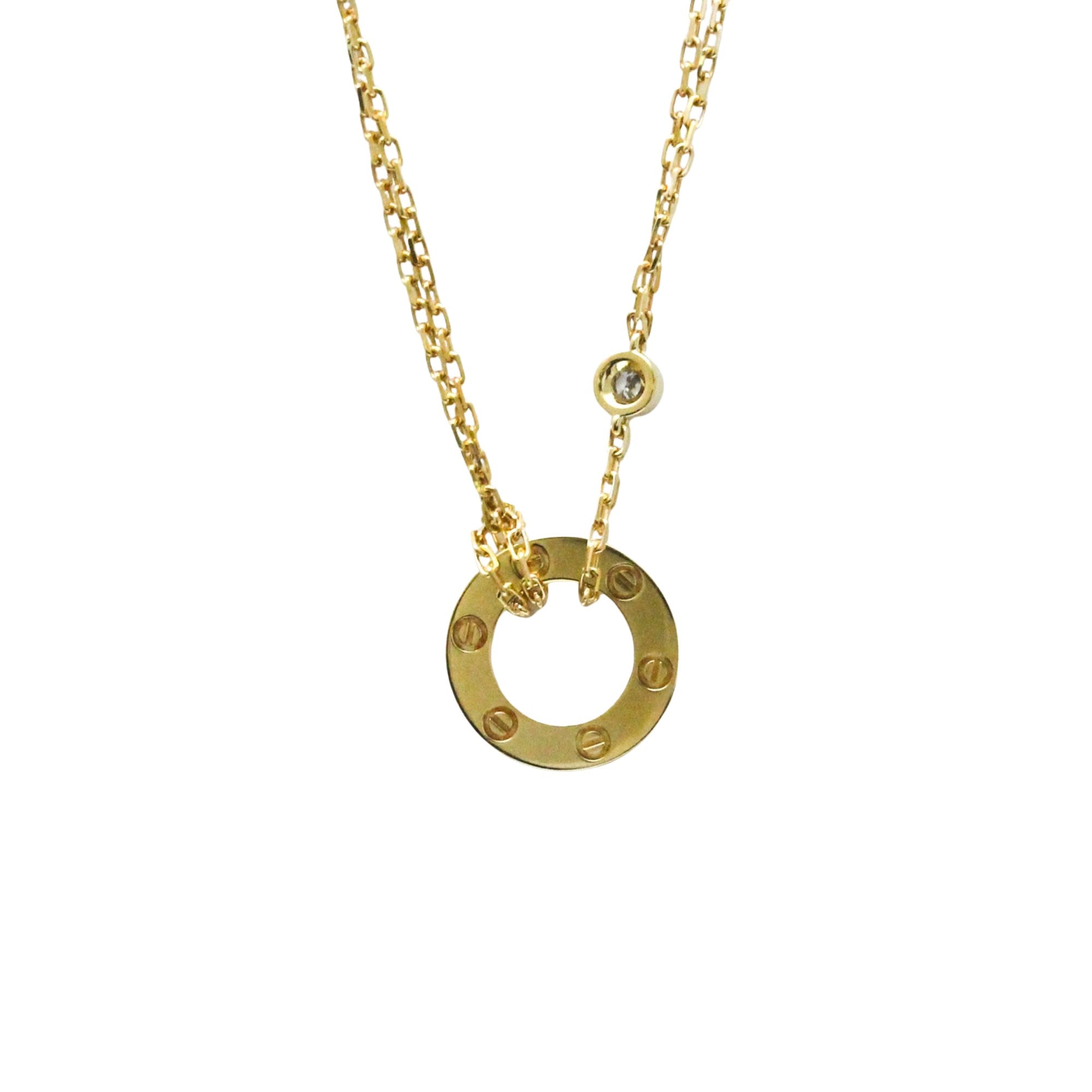Cartier Gold Yellow Gold Necklace Jewelry (Pre-Owned)