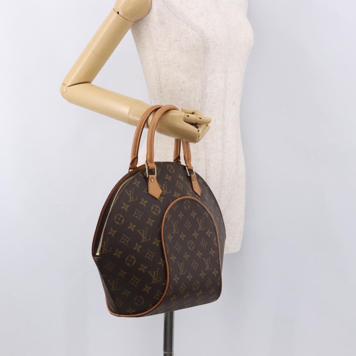 Louis Vuitton Ellipse Monogram Canvas Brown Canvas Handbag (Pre-Owned)