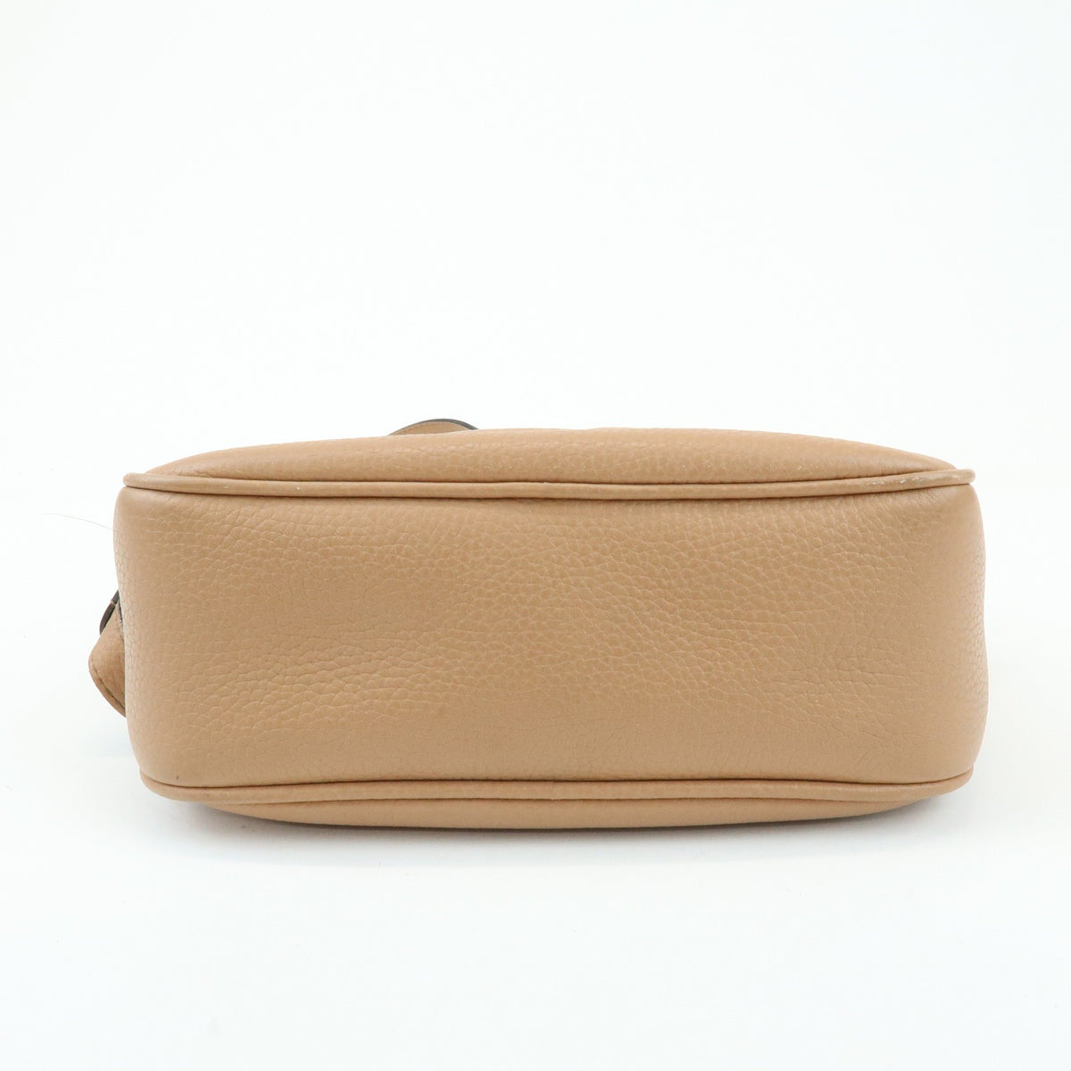 Gucci Soho Disco Leather Beige Leather Crossbody Bag Bag (Pre-Owned)
