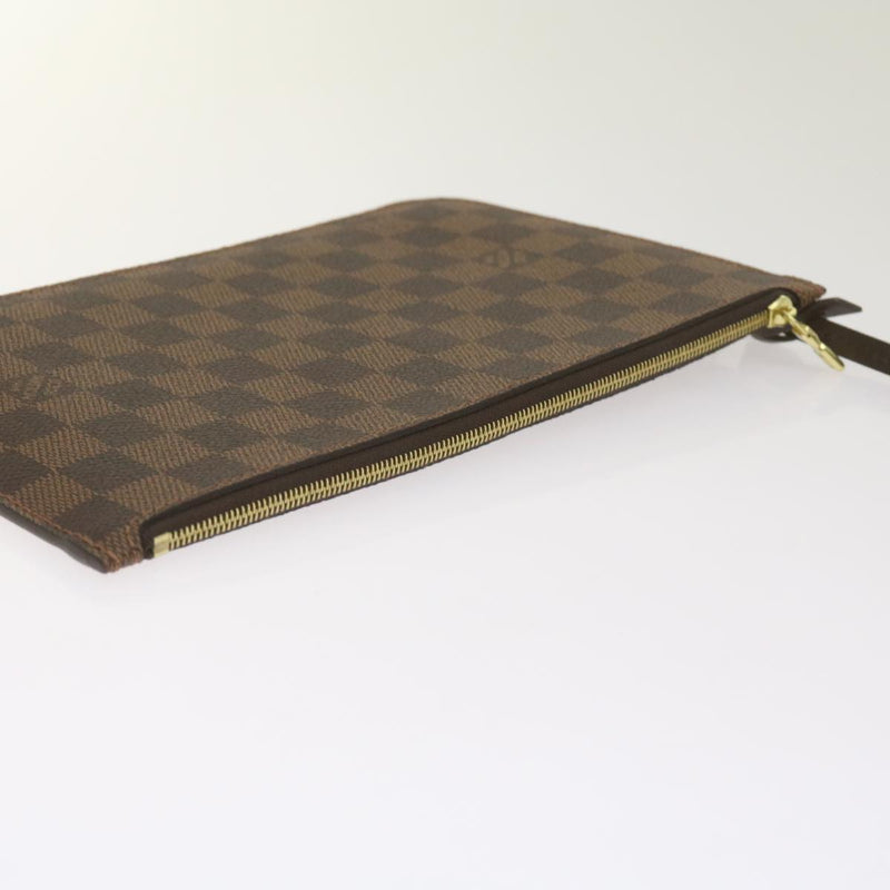 Louis Vuitton Neverfull Brown Canvas Wallet  (Pre-Owned)